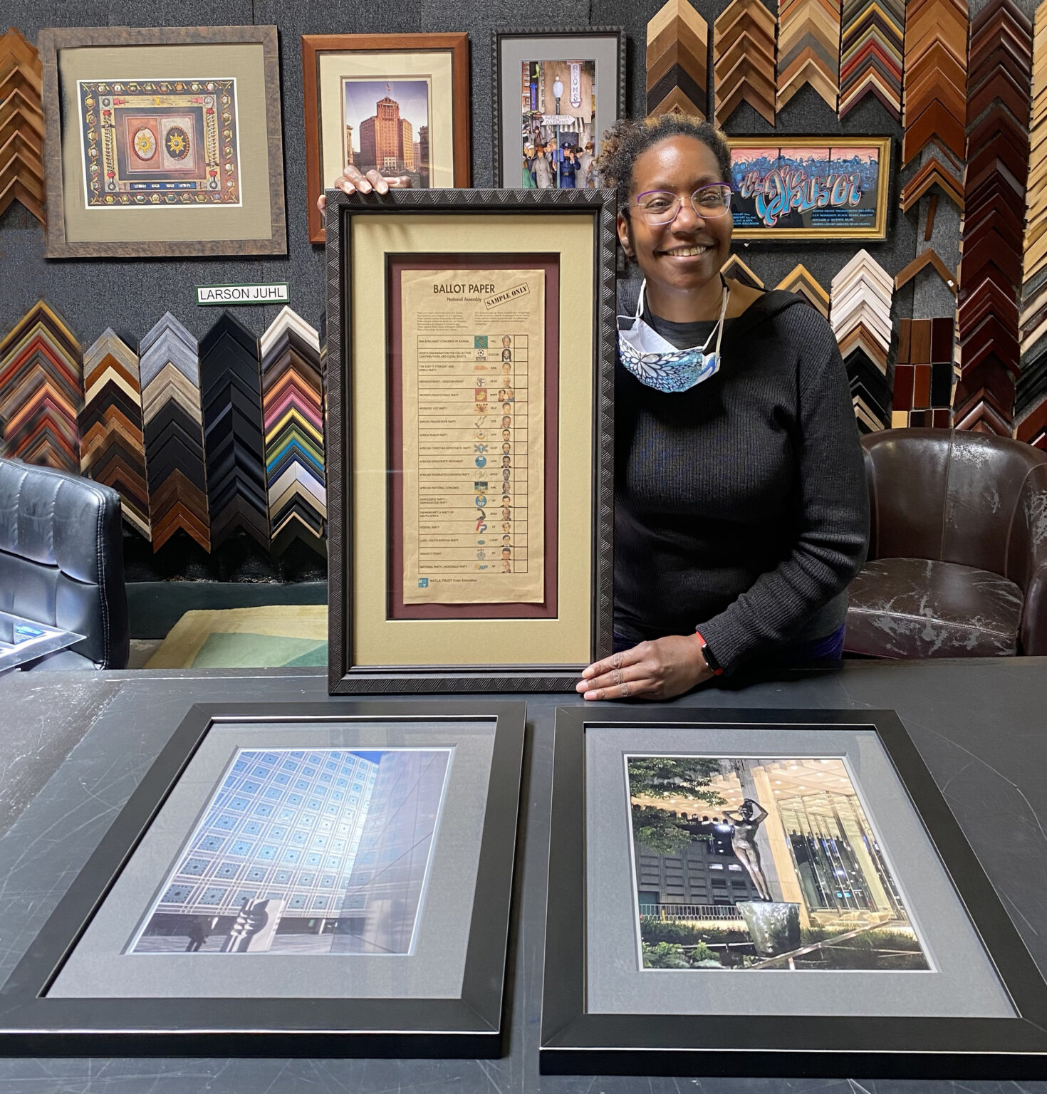 Eco Framing specializes in sustainable custom picture framing