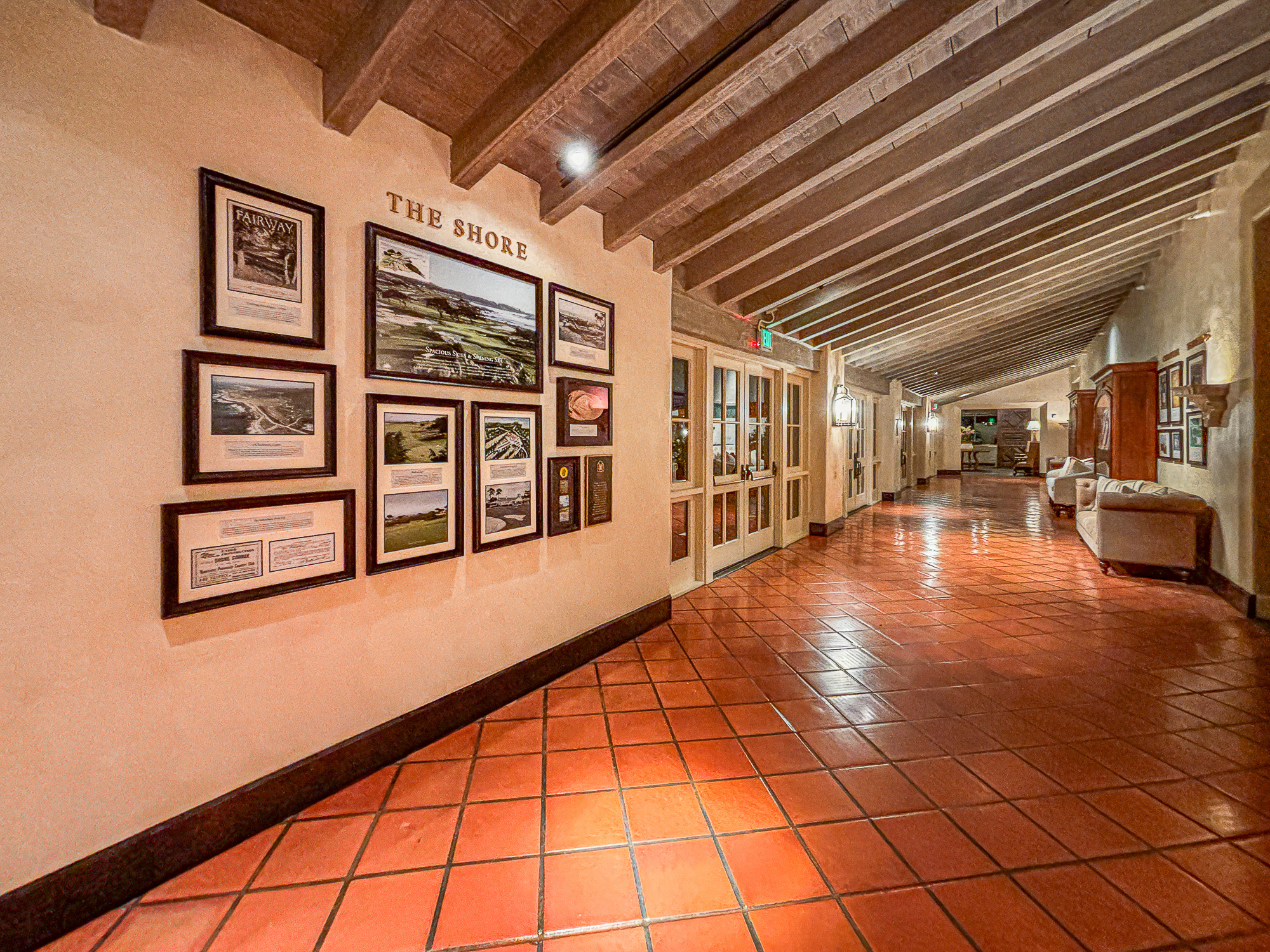 The Shores display at the Monterey Peninsula Golf and COuntry Club
